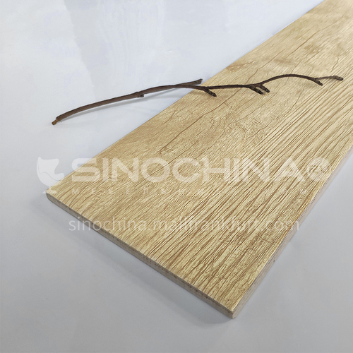 Nordic all-ceramic wood grain tile living room balcony floor tile-MY5835 150mm*800mm